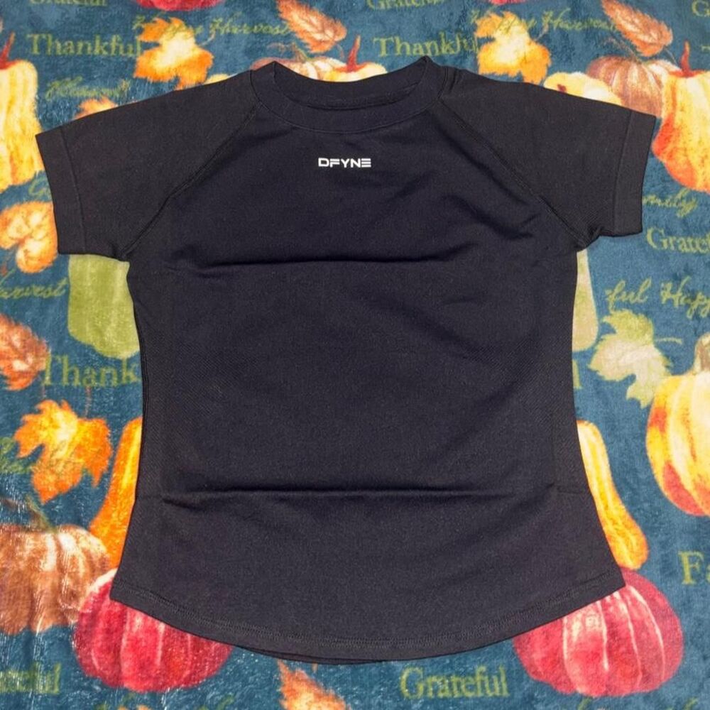 DFYNE IMPACT Tee — Midnight Black | M